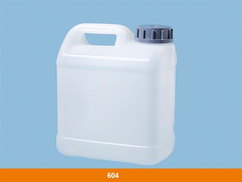 Bombona 06Lts retangular boca larga tampa lacre